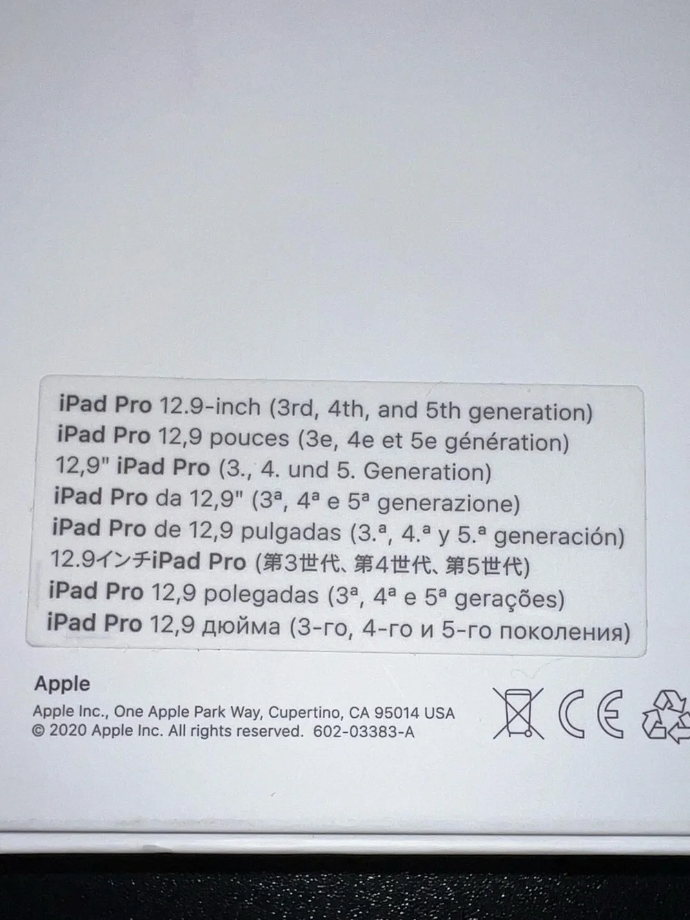 Apple smart keyboard
